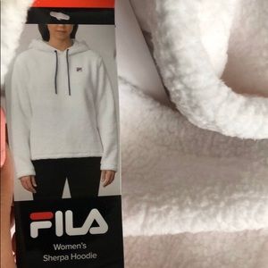 Fila womens sherpa hoodie